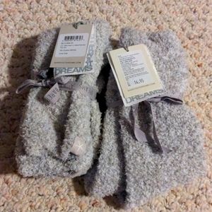 Barefoot dreams socks TWO PAIR